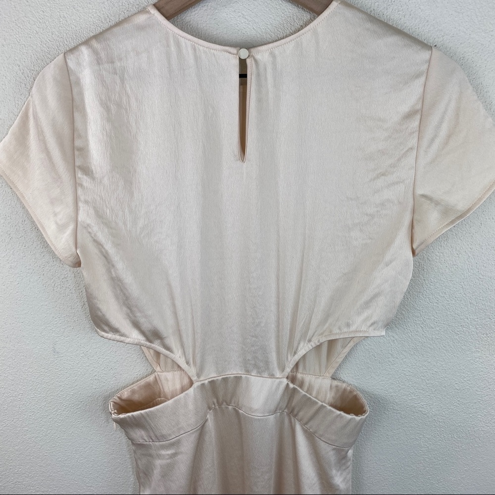 ba&sh Ritz Dress in Pale Peach - Picture 11 of 12